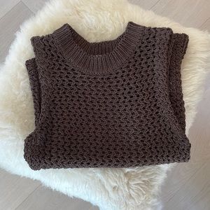 The Frankie Shop x Londonflat cable knit sleeveless top